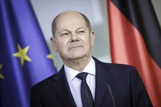 Olaf Scholz, Federal Chancellor, at the handover of the 2024 report by the Commission of Experts