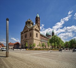 Imperial Cathedral, Westwork of Speyer Cathedral, Speyer, Rhineland-Palatinate, Germany, Europe