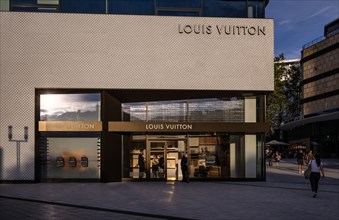 Louis Vuitton Brand Store, Logo, Store, Dorotheen Quartier, DOQU, Shopping Mall, Stuttgart,