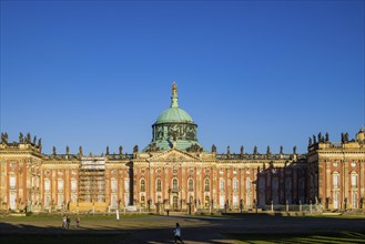 Park Sanssouci is part of the Potsdam palace park ensemble. The New Palace is a palace on the west