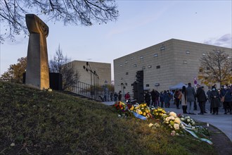 On the occasion of the 83rd anniversary of the Reich Pogrom Night, the commemoration ceremony took