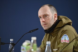 Press conference PK Coach Ole Werner SV Werder Bremen SVW MHPArena, MHP Arena Stuttgart,