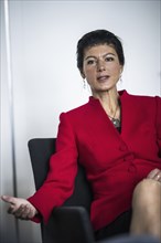 Sahra Wagenknecht is a member of the German Bundestag and founder of the BSW party, pictured here