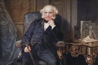 Martin Van Buren 1782 to 1862, 8th President of the United States 1837to 1841 and a founder of the