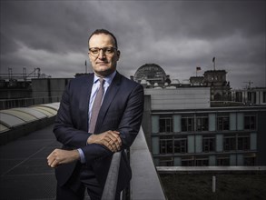 Jens Spahn (Member of the Bundestag, CDU) on 21 February 2024 at the Jakob-Kaiser-Haus at the