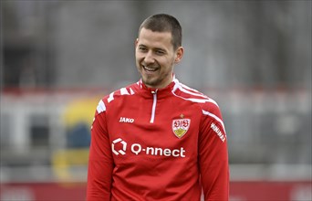 Waldemar Anton VfB Stuttgart (02) Portrait, smiling, Stuttgart, Baden-Württemberg, Germany, Europe