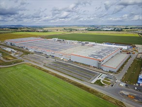 Battery plant of the Chinese company CATL in Arnstadt, Thuringia