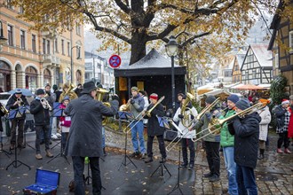 The Elbhangfest Christmas market on Körnerplatz is still an insider's tip in Dresden's Christmas