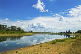 The Oberwartha reservoir was created by the largest earthen dam in Europe at the time when the