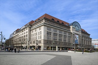 Luxury department stores' KaDeWe, Kaufhaus des Westens, TauentzienstraÃŸe, Berlin, Germany, Europe