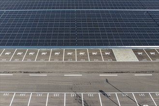 Largest charging park in the world at Merklingen Swabian Alb railway station with 259 covered