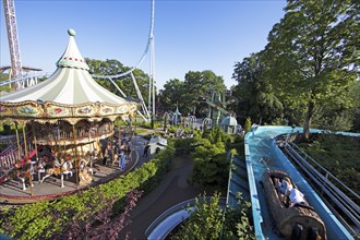 Liseberg Amusement Park, Gothenburg, VÃ¤stra Götalands lÃ¤n, Sweden, Europe