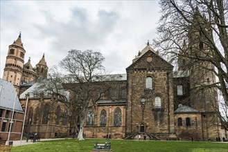 St Peter's Cathedral, Kaiserdom, Worms Cathedral, Worms, Rhineland-Palatinate, Germany, Europe