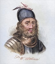 Sir William Wallace, c. 1272-76 to 1305, Scottish knight, landowner and patriot. From the book