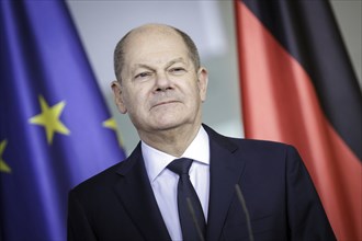 Olaf Scholz, Federal Chancellor, at the handover of the 2024 report by the Commission of Experts