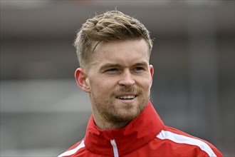 Maximilian MittelstÃ¤dt VfB Stuttgart (07) Portrait, smiling Stuttgart, Baden-Württemberg, Germany,