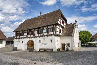 Former farmhands' house, wainwright's workshop, cooperage on the monastery square of the former