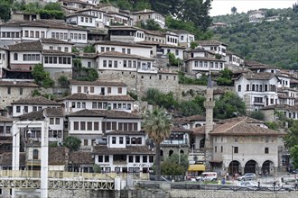 The White Houses in the Mangalem district in the southern Albanian city of Berat are a UNESCO World