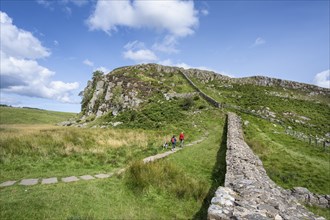 Steel Rig, Hadrian's Wall, Haltwhistle, Northumberland, England, United Kingdom, Europe