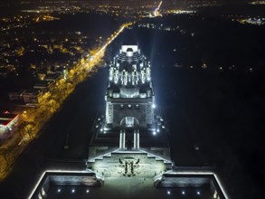 The Monument to the Battle of the Nations in the south-east of Leipzig was erected in memory of the