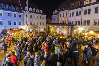 New Year's Eve party at the Canaletto Market in Pirna