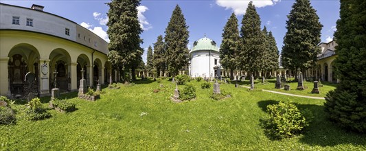 Burial Ground and Arcades with Gabriel Chapel, Mausoleum for Prince Archbishop Wolf Dietrich,