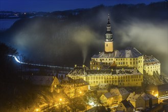 Weesenstein Castle in Winter