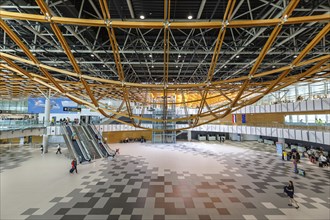 Terminal of Split Airport, Croatia, Europe