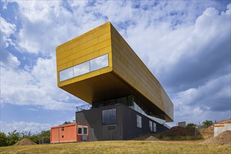 Striking modern visitor centre with astronomical exhibitions on the Bronze Age and digital