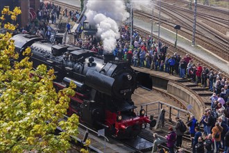 Dresden Steam Locomotive Meeting, 11 to 13 April 2014, around the Dresden-Altstadt depot, Numerous