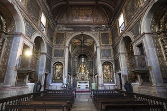 Church, Igreja de Sao Cristovao, Mouraria neighbourhood, Lisbon, Portugal, Europe