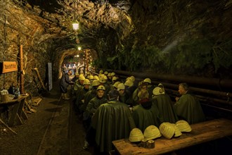 Mettenschicht in the Ehrenfriedersdorf tin mine