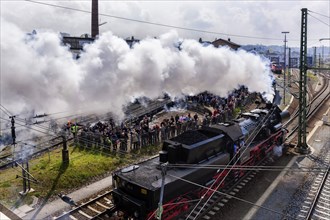 Dresden Steam Locomotive Meeting, 11 to 13 April 2014, around the Dresden-Altstadt depot, Numerous