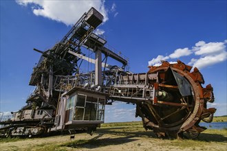 Ferropolis is an industrial museum and event venue in GrÃ¤fenhainichen, east of Dessau-RoÃŸlau, on