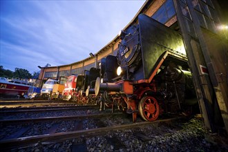 Steam locomotive festival at the Eisenbahmuseum Dresden Altstadt