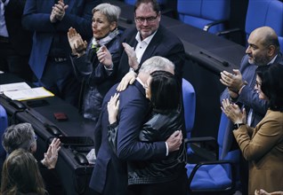 Juergen Trittin, Buendnis 90 Die Gruenen, aufgenommen im Rahmen seiner letzten Rede im Deutschen