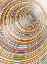 Abstract art rainbow circle background, vector illustration