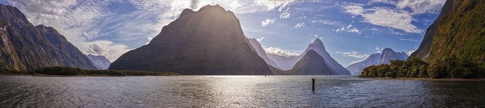 Milford Sound, Fiordland-Nationalpark, Neuseeland