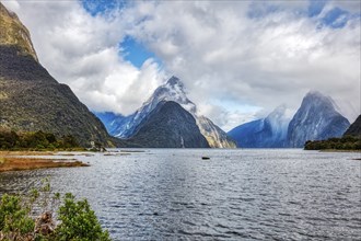 Milford Sound, Fiordland-Nationalpark, Neuseeland