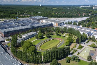 Messe Berlin, Summer Garden, Exhibition Halls, Berlin, Germany, Europe