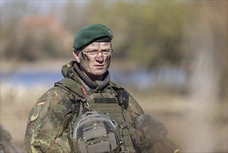 Brigadier General Alexander Krone, Commander NATO Response Force Land Brigade, photographed during