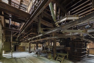 The Muldenhütten smelter site is more than 800 years old. The still existing, historical and