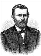 Ulysses S. Grant, 27 April 1822, 23 July 1885, an American general and politician. He was