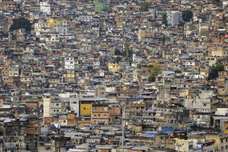 View of the Rocinha favela. Rio de Janeiro, 13.02.2013. Photographed on behalf of the Federal