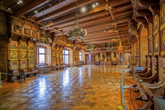 Detmold Castle Interior Great Hall North Rhine-Westphalia Germany