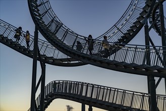 Landmark Angerpark Tiger & Turtle, Magic Mountain, walk-in sculpture in the form of a rollercoaster