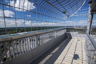 Upper viewing platform, Pulpit, Berlin Radio Tower, Messe Berlin, Charlottenburg, Germany, Europe