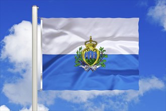 The flag of San Marino, Studio