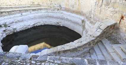 Water storage cistern in medieval town of Trujillo, Caceres province, Extremadura, Spain, Europe