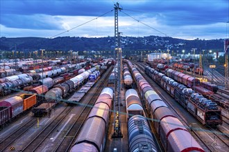 The Hagen-Vorhalle marshalling yard, one of the 9 largest in Germany, is located on the